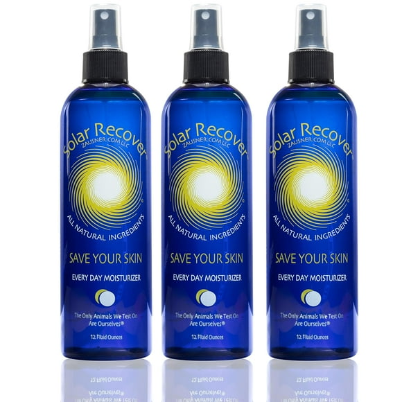 Spray hidratante para después del sol Solar Recover, 12 onzas, paquete de 3