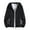 Black, variant on Mens Light Weight Sun Jackets Big & Tall Casual Outdoor Jacket Reflective Zipper Hoodie Cycling Coats Navy, M