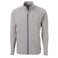 thumbnail image 2 of Men's Cutter & Buck Gray Idaho Vandals Big & Tall Adapt Eco Knit Hybrid Recycled Full-Zip Jacket, 2 of 3