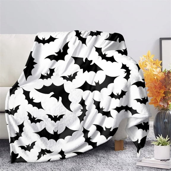 Zeyigg Flannel Throw Blanket Digital Printed Soft Lightweight for Couch Sofa Bed Travel Decorative A
