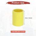 thumbnail image 3 of Uxcell 12PCS Bandas de sudor deportivas, muñequeras de algodón absorbentes de sudor para entrenamiento/baloncesto/correr [Amarillo, 10cmW], 3 of 7