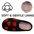 thumbnail image 5 of BERANMEY Women's Fruits Print Slippers Cute Slippers for Women Strawberry Pineapple Peach Plush House Slippers Non-Slip Soft Warm Indoor Shoes for Women & Men, 5 of 8
