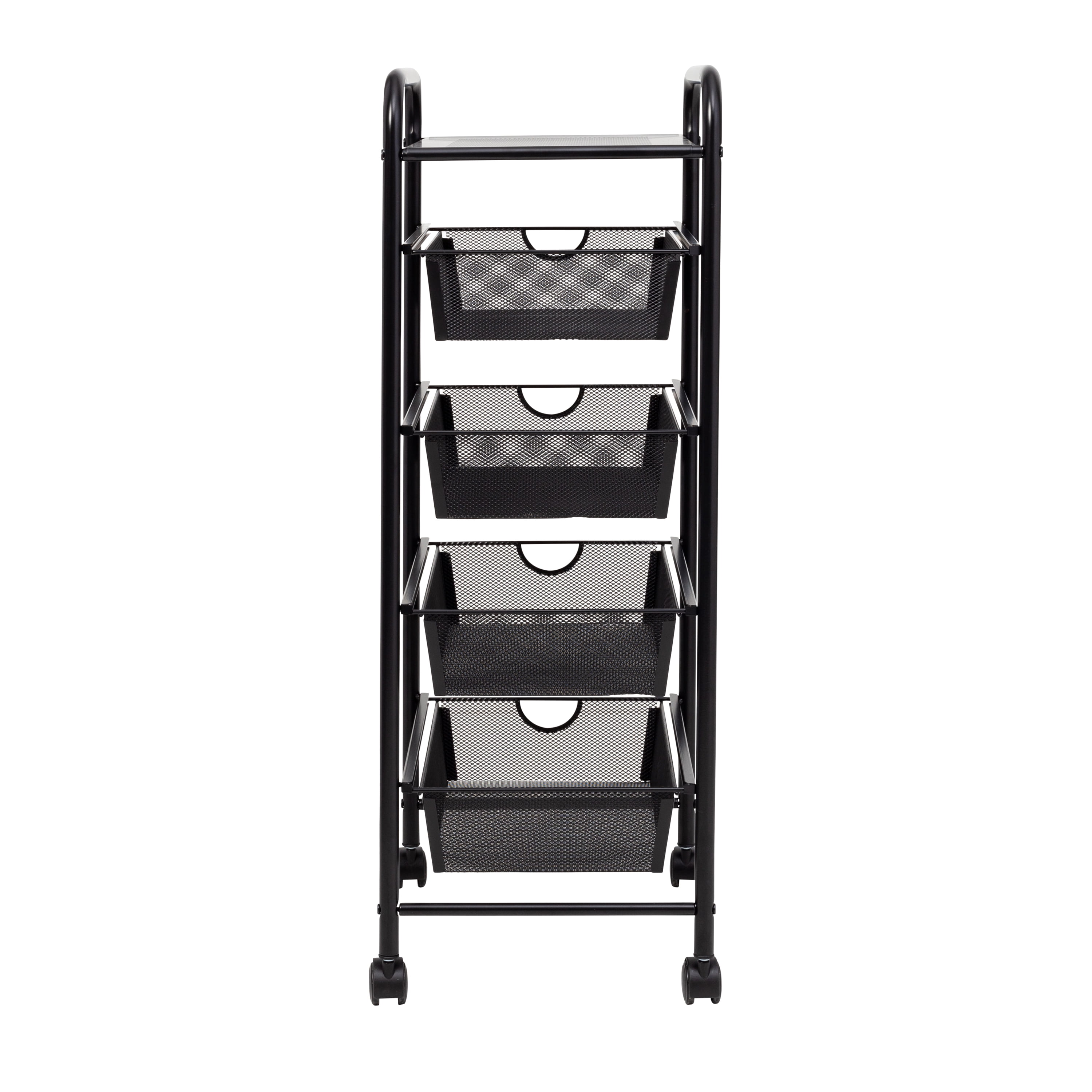 Joybos® 5 Tier Metal Stackable Storage Cart with Wheels