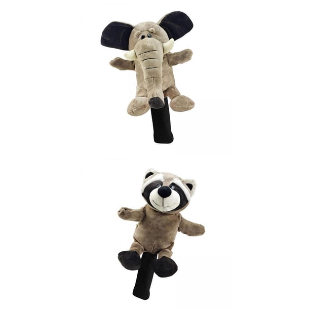 Paquete de 2 para la cabeza para golf de , suave a prueba de polvo, dibujos animados, funda protectora bonita, funda protectora para