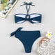 thumbnail image 4 of Trajes de Baño de Bikini de Mujeres Impresos Conjuntos de Bikinis Casuales de 2 Piezas, Traje de Baño de Ocio Sexy para la Playa Y la Piscina, 4 of 7
