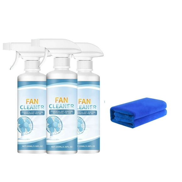 Limpiador Ventiladores, Limpiador En Aerosol Alta Eficiencia, Limpiador de Fórmula de Secado Rápido, Limpiador Multiusos, para Ambientes de Oficina En Casa, Experiencia de Aroma Fresco, Fácil Aplicac