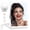 White, variant on FUNTOUCH 10x7.5 Portable Large Travel Makeup Mirror with Light ,3 Color Lights, with 10X Magnification, White.