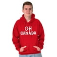 thumbnail image 5 of Oh Canada National Anthem CAN Native Hoodie Sweatshirt Women Men Brisco Brands X, 5 of 6