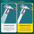 thumbnail image 3 of 1pc Upgraded Universal 1440° 1080° Rotation Extender Faucet Aerator Plastic Splash Filter Kitchen Washbasin Faucets Bubbler Nozzle Robotic Arm, 3 of 4