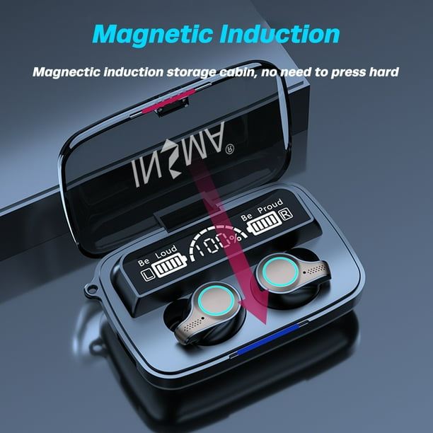 INSMA Newly Upgraded Wireless Earbuds CVC8.0 Noise Reduction