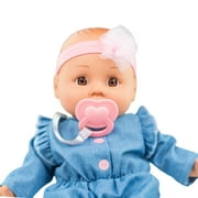 My Sweet Love 14-inch My Cuddly Baby® Doll, Denim Jumpsuit