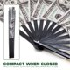 thumbnail image 2 of Ventilador plegable GloFX Money Stack Rave Clack, tamaño grande, 63,5 x 33 cm, 2 of 6