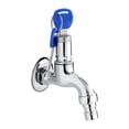 thumbnail image 4 of koolsoo Lockable Faucet Replacement with Key Outdoor Faucet for Workshop Garden Home 4 Points 13x9.2x2cm, 4 of 9
