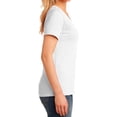 thumbnail image 3 of Mafoose Ladies Core Cotton V-Neck Tee White XS, 3 of 5