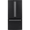 Café CWE19SP3ND1 18.6 Cu. Ft. Black Counter-Depth French-Door Refrigerator