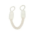 thumbnail image 4 of Manija de puerta con cuerda para tirar, puerta portátil para perros, tope de bloqueo, protección contra pellizcos de dedos Blanco, 4 of 9