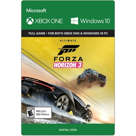 Forza Horizon 3 Ultimate Edition, Microsoft, Xbox One (Email