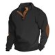 thumbnail image 1 of Spring And Autumn Men's Standing Collar Sweatshirt Is Outdoor Casual Sweaters TopsL, 1 of 4