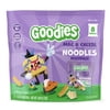 Goodies Cheese Puffs, Noodle-Shaped Crunchy Kids Snack, Non-GMO, 8 Snack Packs