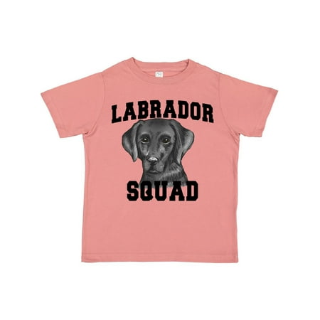 

Inktastic Dog Labrador Squad Gift Toddler Boy or Toddler Girl T-Shirt