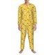 thumbnail image 3 of Fotbe Cool Duck With Yellow Strip Pijama de Hombre con Estampado de Manga Larga, Conjunto de 2 Piezas, Ropa de Dormir Suave y Cómoda con Bolsillos-Medium, 3 of 7