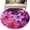 Pink and Purple, variant on Watercolor Flowers Area Rugs 5'x7', Washable Small Throw Rugs for Laundry Room Playroom, Spring Floral Country Pink Purple Indoor Outdoor Rug Non-Slip Low Pile Carpet Runner Reversible Floor Mats