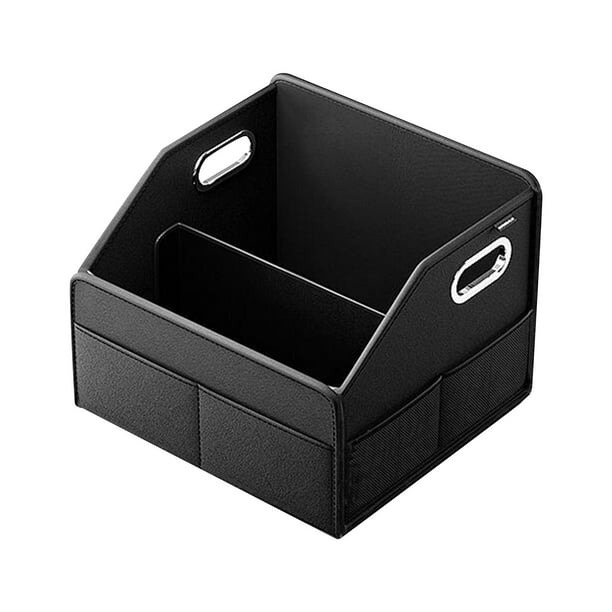 Organizador de maletero de coche, contenedor plegable, caja de almacenamiento de carga para comestibles