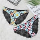 thumbnail image 4 of Bragas de encaje de algodón sin costuras para mujer, lencería Sexy de leopardo transpirable, ropa interior de moda de seda de hielo, 4 of 5