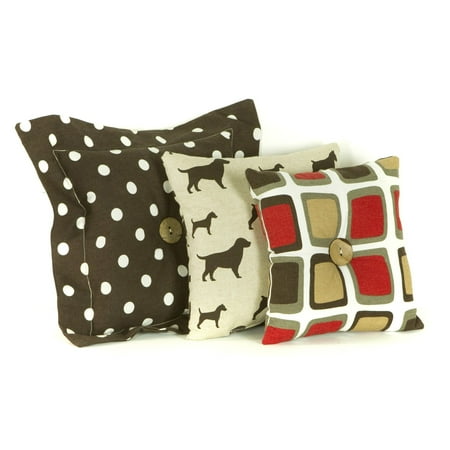 Cotton Tale Designs Houndstooth 3 Piece Decorative Pillow