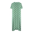 thumbnail image 3 of WILLBEST Vestido Informal Con Cuello En V Y Botones Para Mujer, Estampado, Elegante Y Cómodo. 3020, 3 of 3