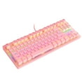 thumbnail image 2 of EGNMCR Clavier Gaming Clavier K2 Clavier Mécanique Disposition 87 Touches Rétroéclairage LED Interrupteurs Bleus Clavier Filaire Clavier, 2 of 7