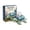 B, variant on Sea Turtle Tissue Box DIY Patchwork Kit Handmade Fabric Animal Tissue Holder Sewing Craft Material Set for Home Office Decoration