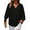Black, variant on SHEWIN Womens Blouse Plus Size Tops Lace V Neck Long Sleeve T Shirts Dressy Eyelet Embroidered Tunics Top Spring Fall Blouses Camel 3X