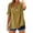 505_Gold, variant on Jxximdong Tshirts for Women Loose Shirt Top Stand Solid Color Sleeve Collar Casual Women's Shirt Women's Shirt Beige Summer Tops L