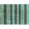 thumbnail image 1 of Ahgly Company Indoor Rectangle Abstract Light Blue Modern Area Rugs, 5' x 8', 1 of 4