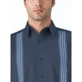 thumbnail image 4 of Cafe Luna Men's and Big Men's One Pocket Panel Print Short Sleeve Woven Shirt, Size S-4XL, 4 of 7