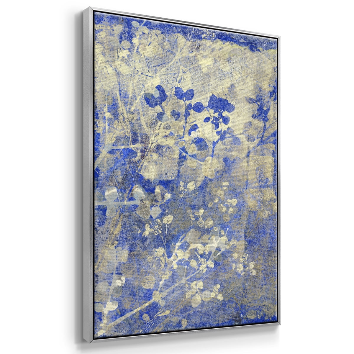 Boundless I Framed Premium Gallery Wrapped Canvas - Ready to Hang - 27 x 41 - Silver Floating Frame