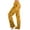Yellow, variant on Halloween Cute Print Women's Flannel Pajama Pants Loose Fit Wide Leg Trouser Pants Casual Elastic Waist Drawstring Palazzo Pants