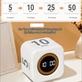 thumbnail image 6 of Gravities Induction Countdown Timer Cubes Shape Timer LED Display Digital Timer Desktop Decorations for Sturdy Use, 6 of 8