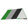 thumbnail image 4 of Langgg Bâche de Remplacement Imperméable pour Balançoire Toit Tente Pare-Soleil Vert Gris Noir, 4 of 8