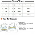 thumbnail image 2 of Wirefree Bras for Women No Underwire Bra Feature V-Neck Padded Bra Style W-1936 Black XL, 2 of 5