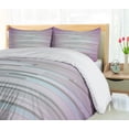 thumbnail image 5 of Ambesonne Trippy Duvet Cover Sets, Minimal Unusual, 2-Queen, Dried Rose Lilac, 5 of 7