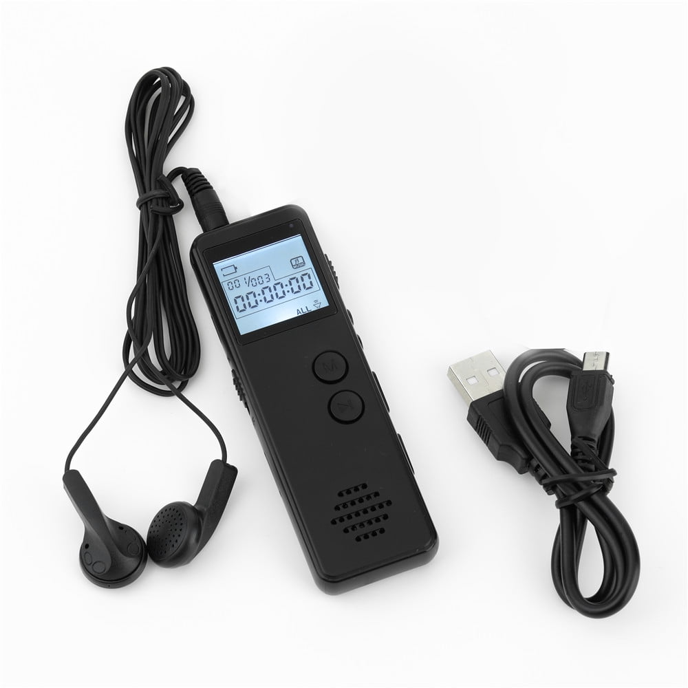 Digital Voice Recorder One Key Recording Remote Audio Mp3 Recorder Noise Reduction Voice Mp3 Record Player