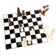 thumbnail image 5 of Juego de ajedrez internacional de madera, piezas de madera con tablero de ajedrez de plástico, juguete interactivo de regalo, 5 of 5