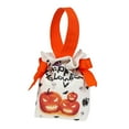 thumbnail image 1 of Halloween Bags Canvas Bags For Kids Pumpkin Bucket With Handles For Candy Festive, 1 of 7