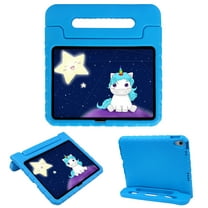 HDE iPad 10th Generation Case for Kids Shockproof iPad Cover 10.9 inch with Multi Angle Viewing Handle Stand Blue