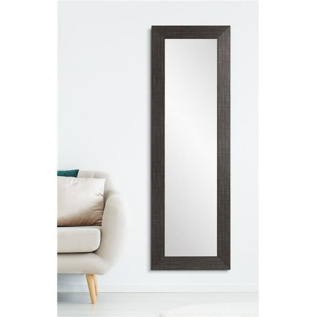 Brandt Works BM5THIN-L3 Scratched Black Full Length Mirror