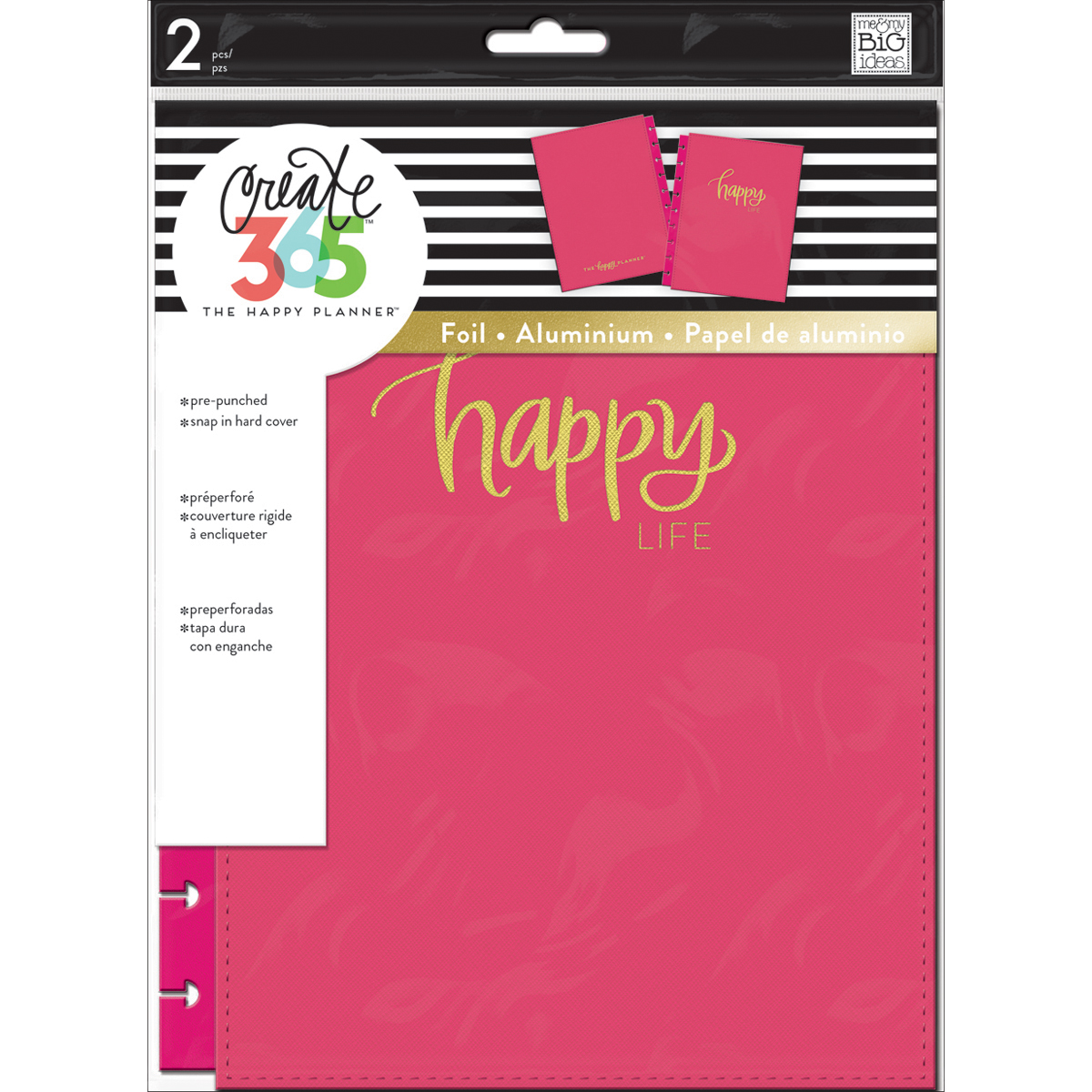 Create 365 Classic SnapIn Hard Cover PlannerHappy Life Walmart Canada