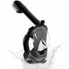 Tomshine Snorkel Panoramic Viewing -fog Leakproof Full Face Wide Ventilation Snorkeling Diving