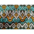 thumbnail image 4 of oneOone Cotton Poplin Fabric Diamond & Swirl Ikat Printed Craft Fabric BTY 56 Inch Wide, 4 of 4